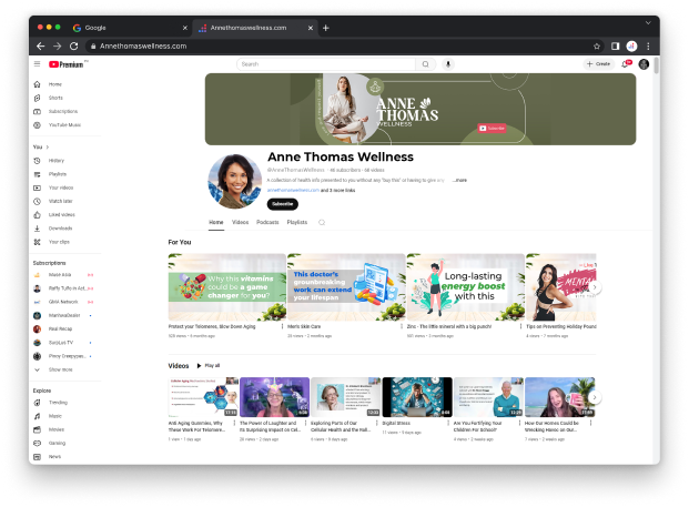 Youtube Channel Banner
